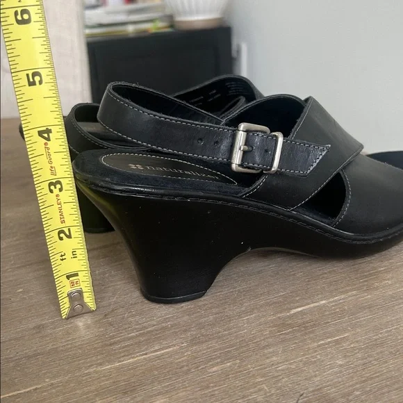 Naturalizer Leather Wedge Sandals Open Toe Slingback Women’s Size 7.5 - Picture 7 of 13